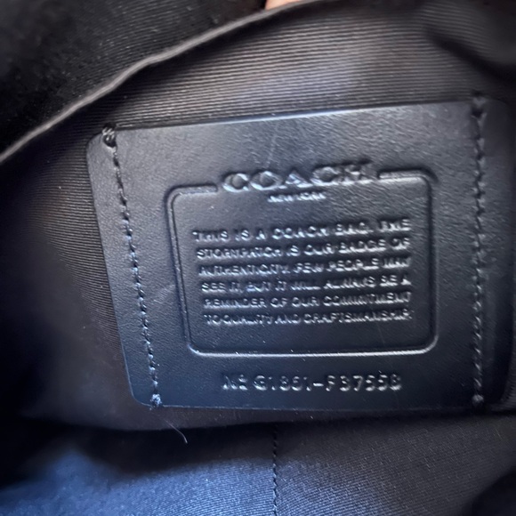 Coach Black and Grey Crossbody Bag - Picture 7 of 16